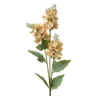 Clayre & Eef | Decoratie tak met bloemen Beige Groen 12x5x71 cm | 6PL0338W