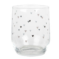 Clayre & Eef | Waterglas Trasparant ø 8x9 cm / 300 ml | BHSGL0005