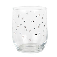 Clayre & Eef | Waterglas Trasparant ø 8x9 cm / 300 ml | BHSGL0005