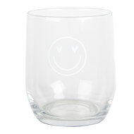 Clayre & Eef | Waterglas Trasparant ø 8x9 cm / 300 ml | BHSGL0006