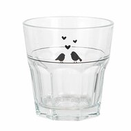 Clayre & Eef | Waterglas Transparant ø 8x8 cm / 150 ml | LBSGL0011