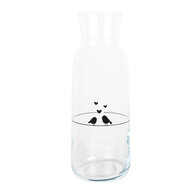 Clayre & Eef | Karaf Transparant ø 9x25 cm / 1000 ml | LBSGL0013