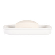 Clayre & Eef | Zeepbakje Wit 16x10x3 cm | 65875