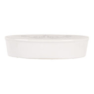 Clayre & Eef | Zeepbakje Wit 13x9x3 cm | 6CE1995