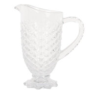 Clayre & Eef | Schenkkan Transparant 19x14x25 cm | 6GL5027
