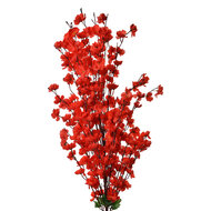 Clayre & Eef | Decoratie tak met bloemen Rood 40x10x100 cm | 5PL0127R