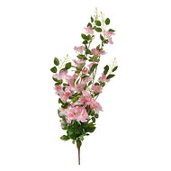Clayre & Eef | Decoratie tak met bloemen Roze Groen 25x15x88 cm | 6PL0345LP