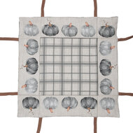 Clayre & Eef | Broodmand Grijs Beige 35x35x8 cm | CSP47