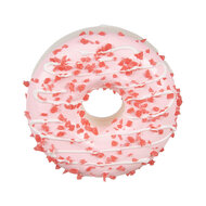 Clayre &amp; Eef   | Decoratie donut Roze &oslash; 8x3 cm | 65981