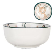 Clayre &amp; Eef   | Soepkom Beige Bruin 10x10x5 cm / 125 ml | 6CEBO0071