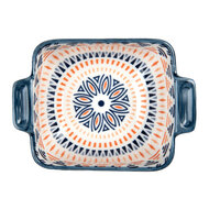 Clayre & Eef | Soepkom Wit Blauw 11x8x4 cm / 75 ml | 6CEBO0185