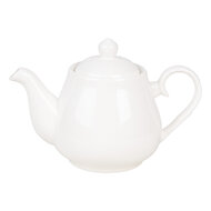 Clayre & Eef | Theepot Wit 22x13x15 cm / 800 ml | 6CETE0144