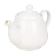 Clayre & Eef | Theepot Wit 22x13x15 cm / 800 ml | 6CETE0144