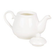 Clayre & Eef | Theepot Wit 22x13x15 cm / 800 ml | 6CETE0144