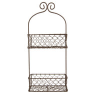 Clayre & Eef | Rek met manden Bruin 20x12x45 cm | 6Y5710