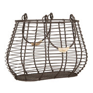 Clayre & Eef | Mandje Bruin 25x16x17/28 cm | 6Y5712