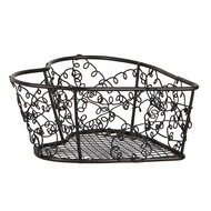 Clayre & Eef | Manden Bruin (set van 2) 16x16x5 / 12x12x5 cm | 6Y5714