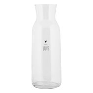 Clayre & Eef | Karaf Transparant ø 9x25 cm / 1000 ml | BHSGL0001