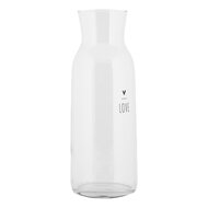 Clayre & Eef | Karaf Transparant ø 9x25 cm / 1000 ml | BHSGL0001
