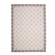 Clayre &amp; Eef   | Theedoek Beige Grijs 50x70 cm | LVT42-1G