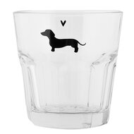 Clayre & Eef | Waterglas Transparant ø 8x8 cm / 150 ml | PWSGL0006