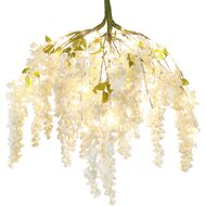 Dekoratief | Hangdeco 'Cassia Fistula', papier/pvc/metaal, LED, 90cm | A250164