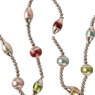 Clayre &amp; Eef   | Decoratie slinger kerst Zilverkleurig &oslash; 2x180 cm | 65994