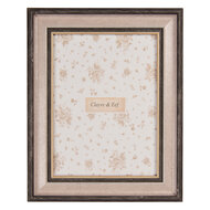 Clayre & Eef | Fotolijst Bruin Beige 21x2x26 cm / 15x20 cm | 2F1238L