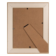 Clayre & Eef | Fotolijst Bruin Beige 21x2x26 cm / 15x20 cm | 2F1238L