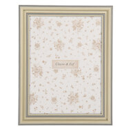 Clayre & Eef | Fotolijst Grijs Groen 18x2x23 cm / 15x20 cm | 2F1263L