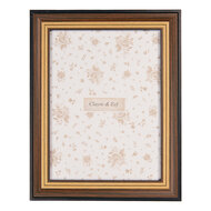 Clayre & Eef | Fotolijst Bruin Zwart 19x2x24 cm / 15x20 cm | 2F1268L