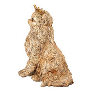 Clayre &amp; Eef   | Decoratie Beeld Kat Beige 23x19x28 cm | 6PR5071
