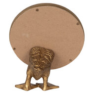 Clayre & Eef | Decoratie Staande Spiegel Goudkleurig 13x6x16 cm | 62S308