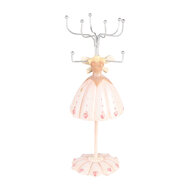 Clayre & Eef | Sieradenhouder Roze ø 7x19 cm | 65877
