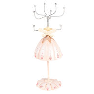 Clayre & Eef | Sieradenhouder Roze ø 7x19 cm | 65877