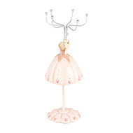 Clayre & Eef | Sieradenhouder Roze ø 7x19 cm | 65877