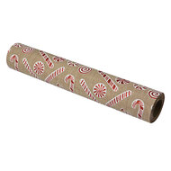 Clayre & Eef | Tafelloper Beige Rood 28x275 cm | 66038