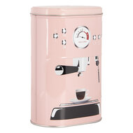 Clayre & Eef | Opbergdoos set van 2 Roze Zwart 20x13x9 / 18x11x7 cm | 6BL0142
