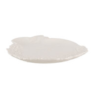 Clayre & Eef | Serveerschaal Wit 23x24x2 cm | 6CE2037