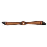 Clayre &amp; Eef   | Decoratie Propeller Bruin Zwart 12x3x120 cm | 5H0725