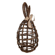 Clayre &amp; Eef   | Decoratie Beeld Konijn Bruin 23x22x45 cm | 65962
