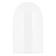 Clayre &amp; Eef   | Stolp Transparant Bruin &oslash; 17x40 cm | 6GL5060CH