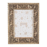 Clayre & Eef | Fotolijst Goudkleurig 16x2x21 cm / 10x15 cm | 2F1247