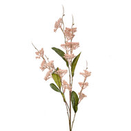 Clayre &amp; Eef   | Decoratie tak met bloemen Roze Groen 8x6x80 cm | 5PL0164P