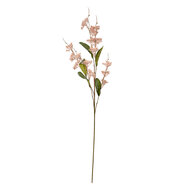 Clayre &amp; Eef   | Decoratie tak met bloemen Roze Groen 8x6x80 cm | 5PL0164P