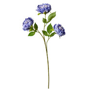 Clayre &amp; Eef   | Decoratie tak met bloemen Paars Groen 12x8x80 cm | 5PL0166BL