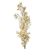 Clayre &amp; Eef   | Decoratie tak met bloemen Geel Groen 6x6x110 cm | 5PL0167Y