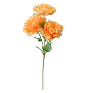 Clayre & Eef | Kunstbloem Oranje Groen 15x10x61 cm | 6PL0375