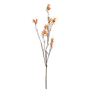 Clayre &amp; Eef   | Decoratie Tak Oranje Bruin 18x5x110 cm | 5PL0184