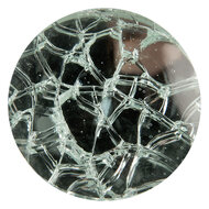 Clayre & Eef | Deurknop Transparant ø 4x3 cm / S3 cm | 66061